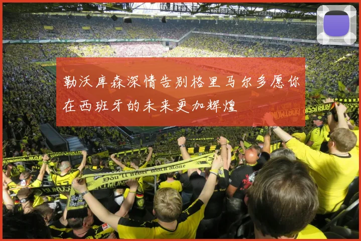 勒沃库森深情告别格里马尔多愿你在西班牙的未来更加辉煌